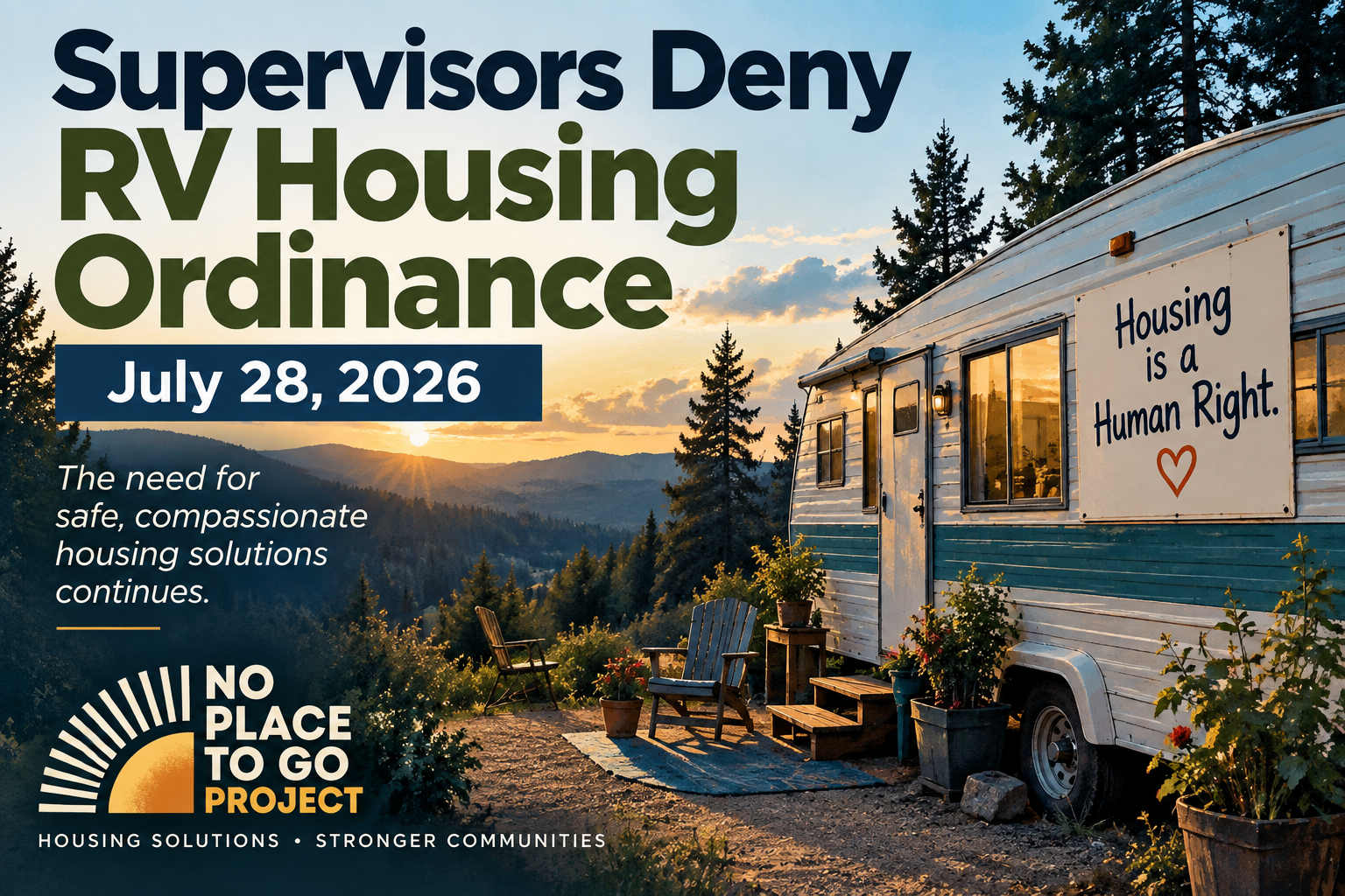 Supervisors Deny RV Housing Ordinance