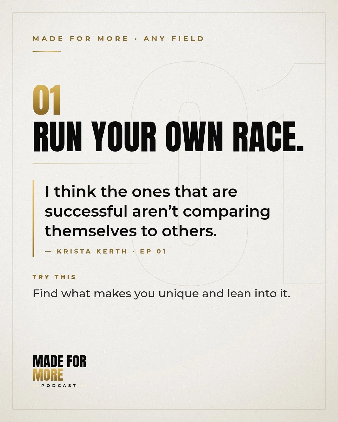 Made For More Podcast Episode 1 with Krista Kerth
