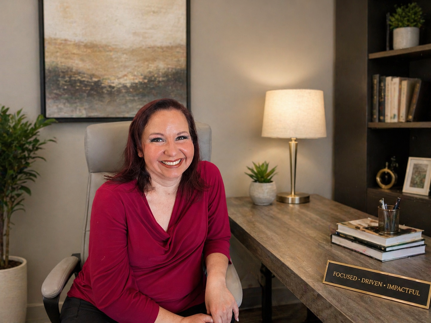 Portrait of Lisa Johnson, LPC, a trauma therapist at BrainBody Wellness Counseling in Scottsdale, Arizona.