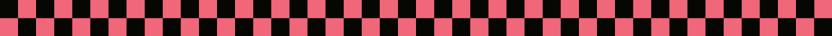 Close-up of a black and red checkered fabric pattern.