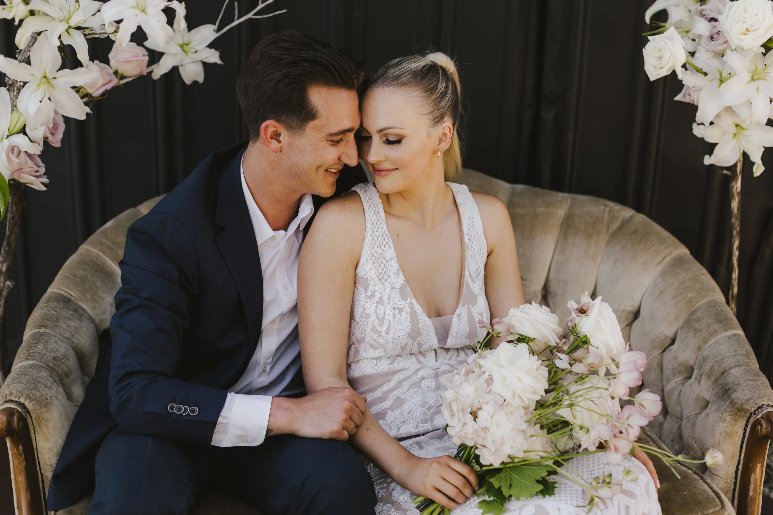 Groom's haircut by Hair Skin Club based in San Luis Obispo