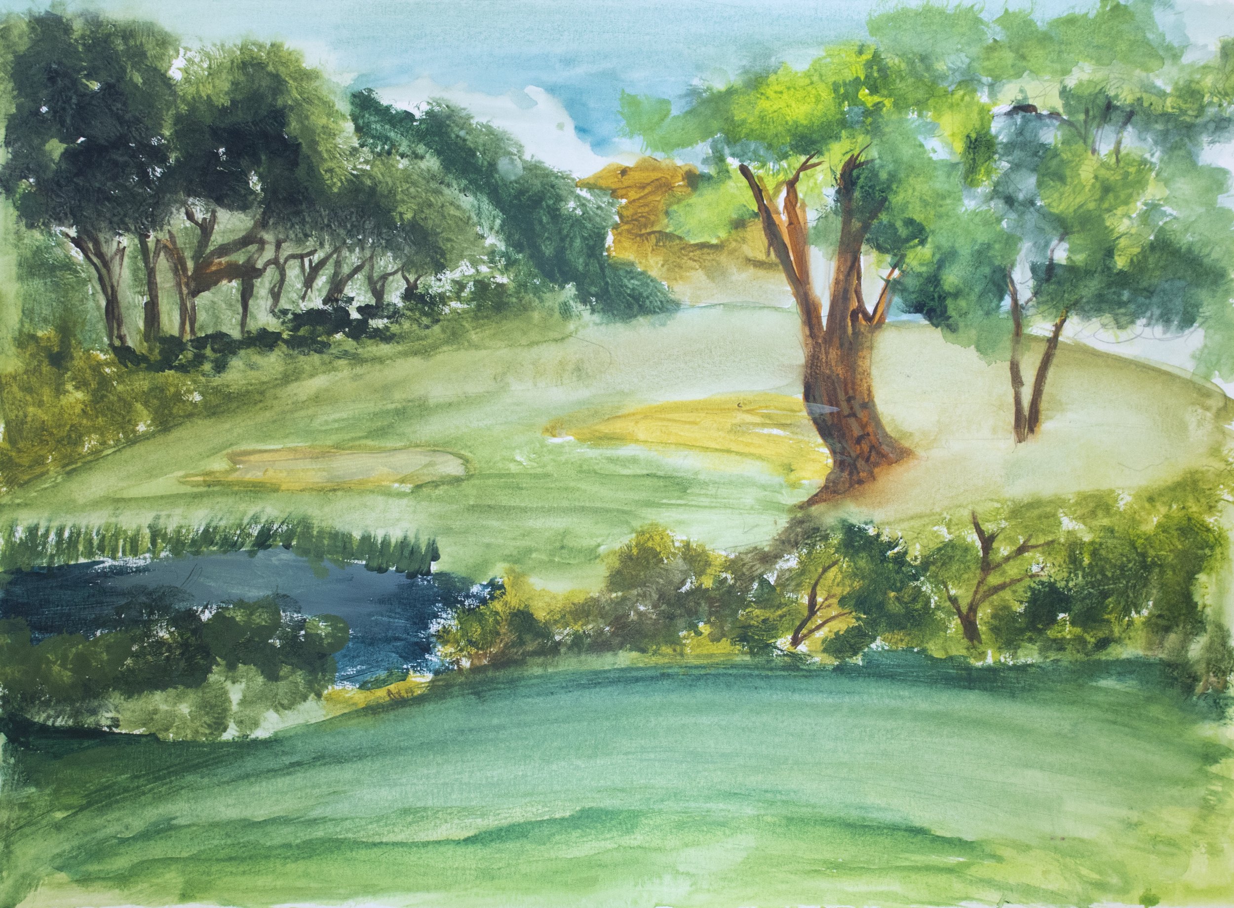 Watercolor, 2024