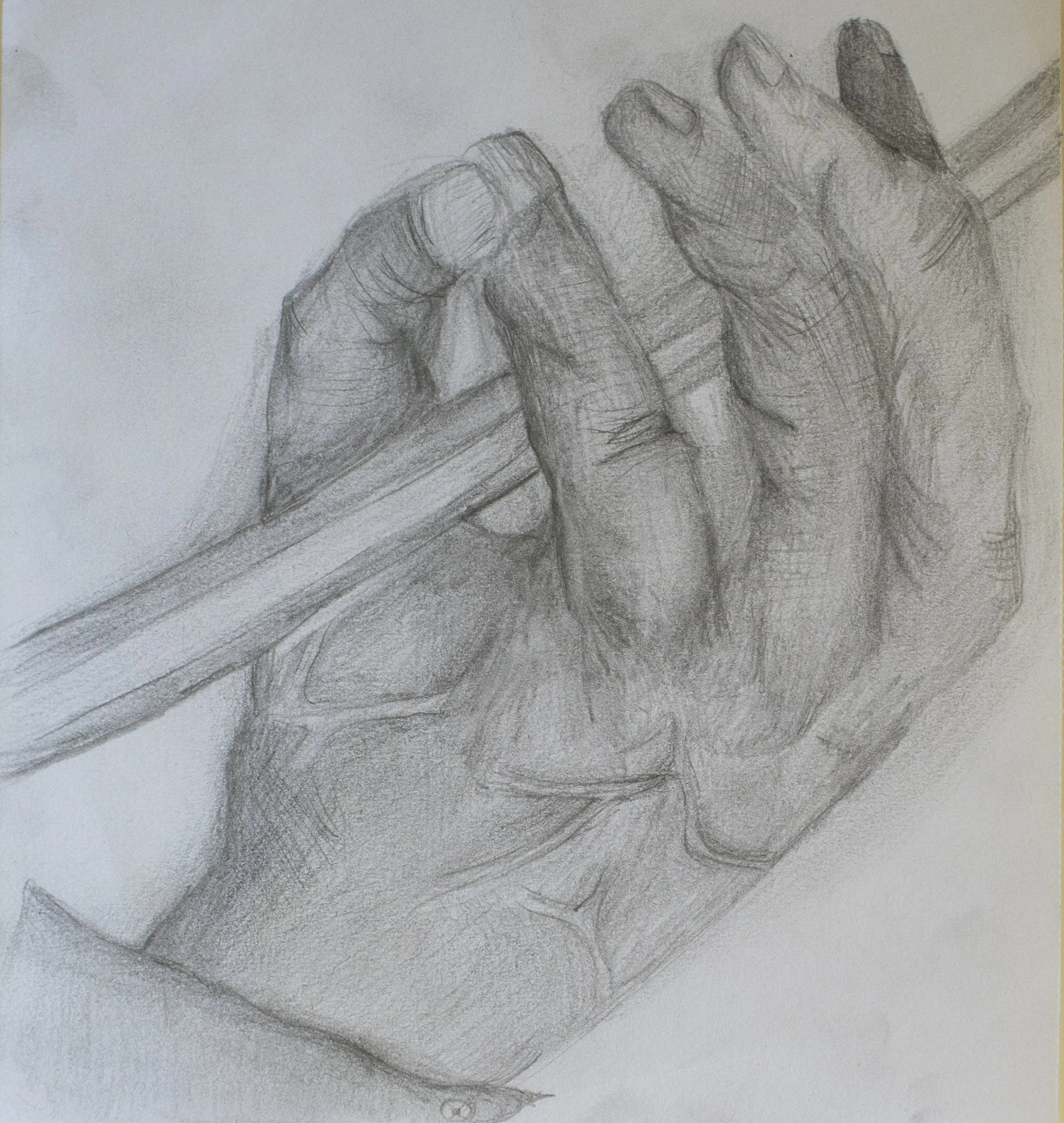 Graphite on paper, 2025.