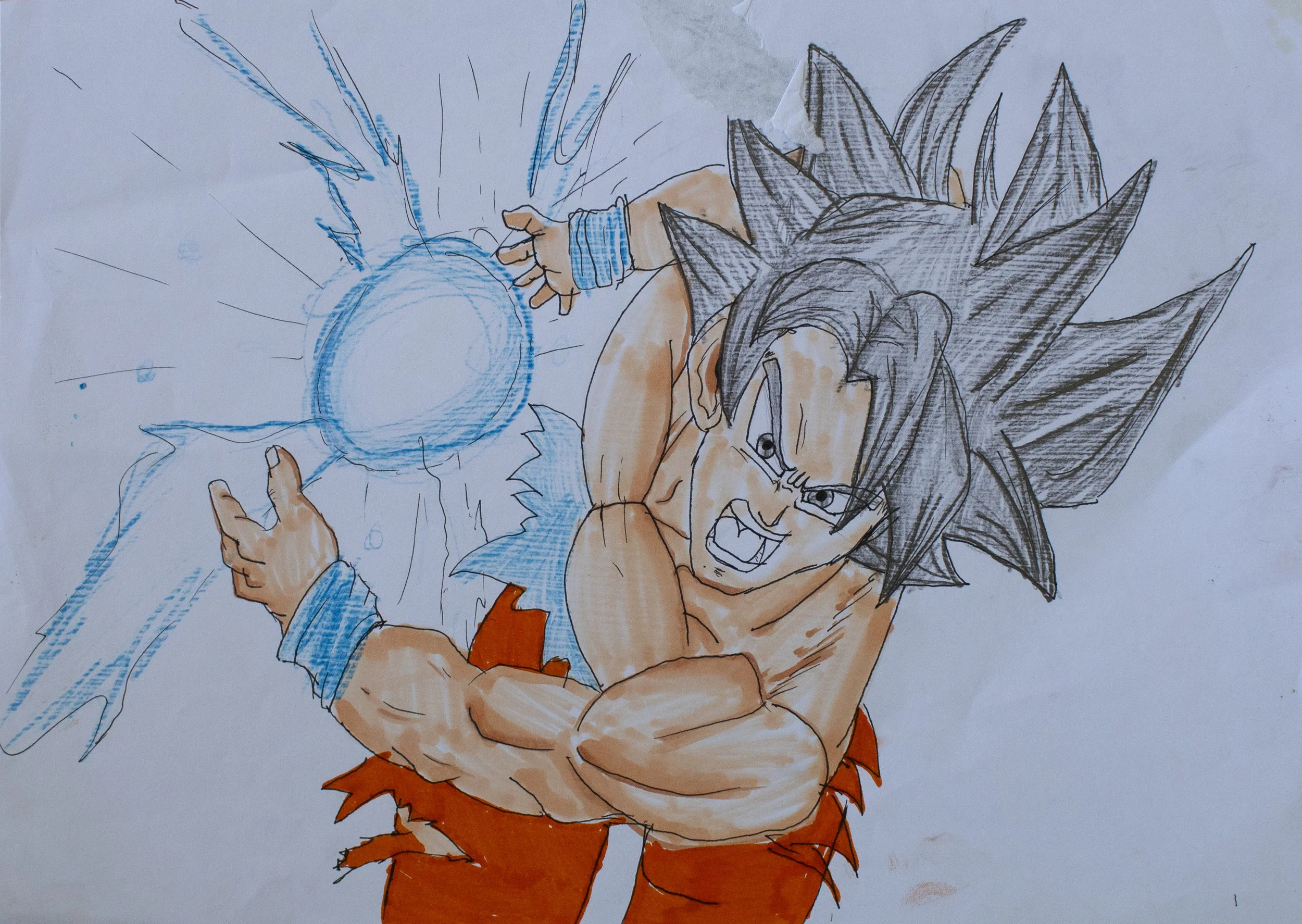 Marker and pen on paper, 2024