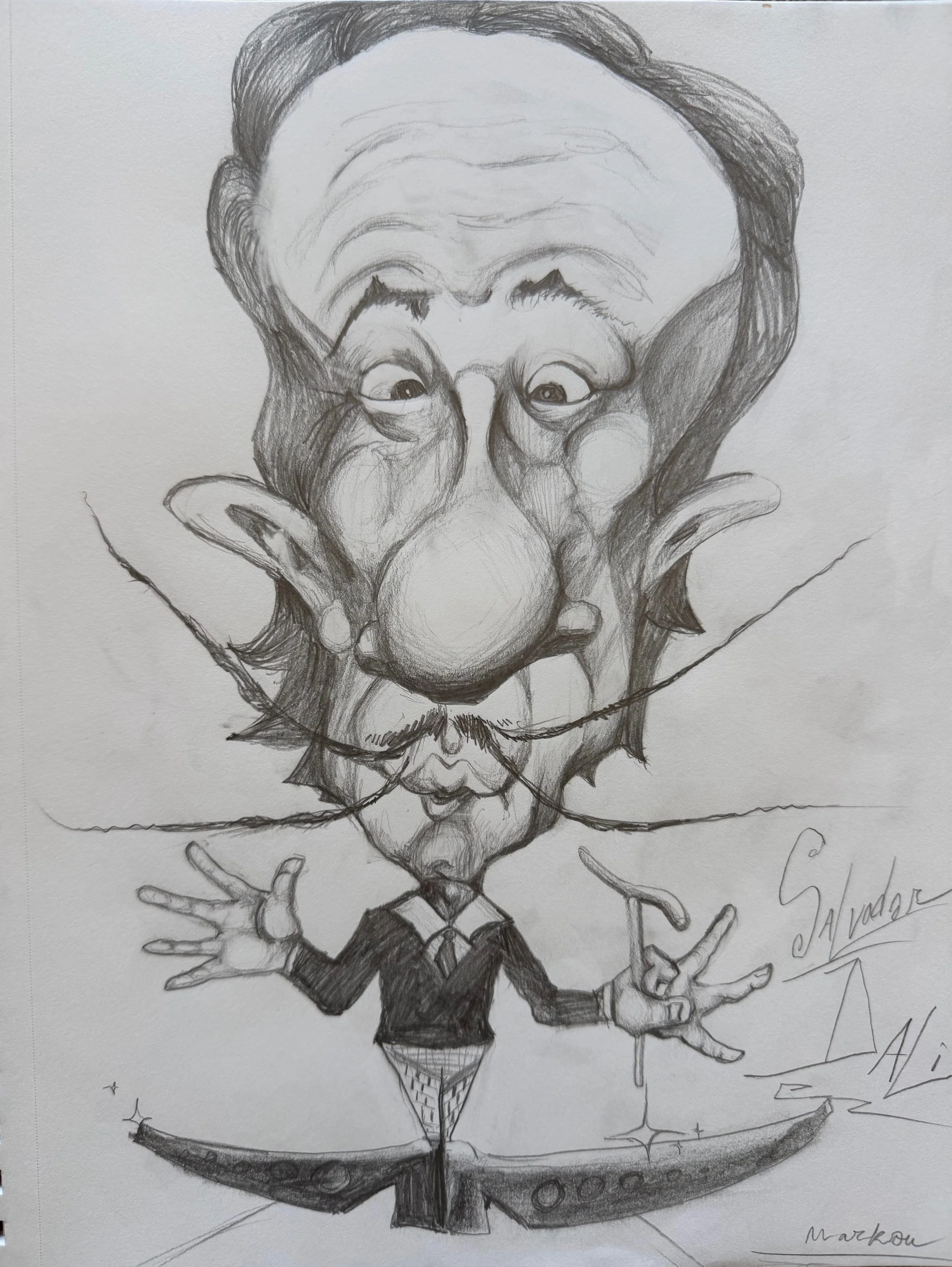 Graphite on paper, 2026
