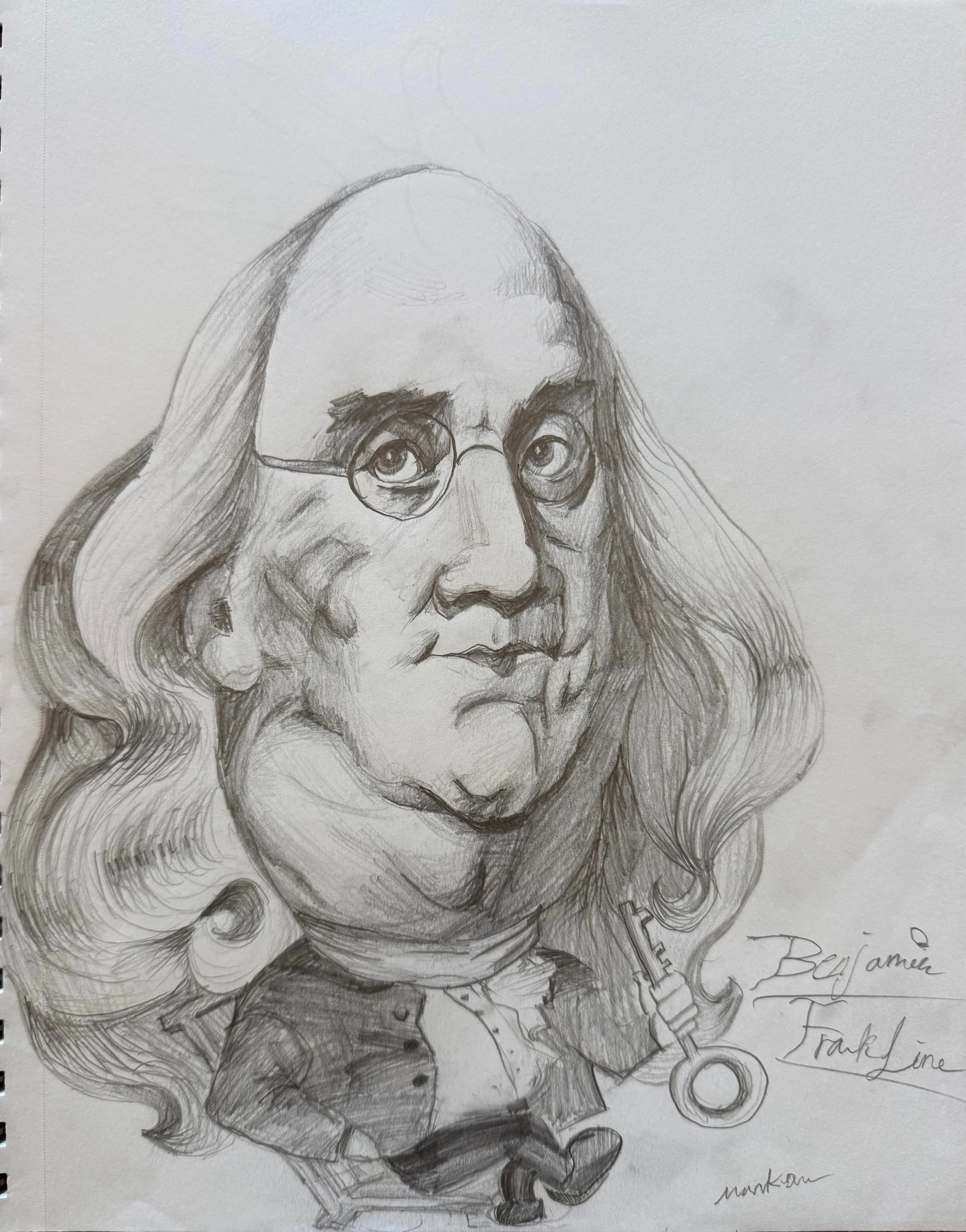 Graphite on paper, 2026