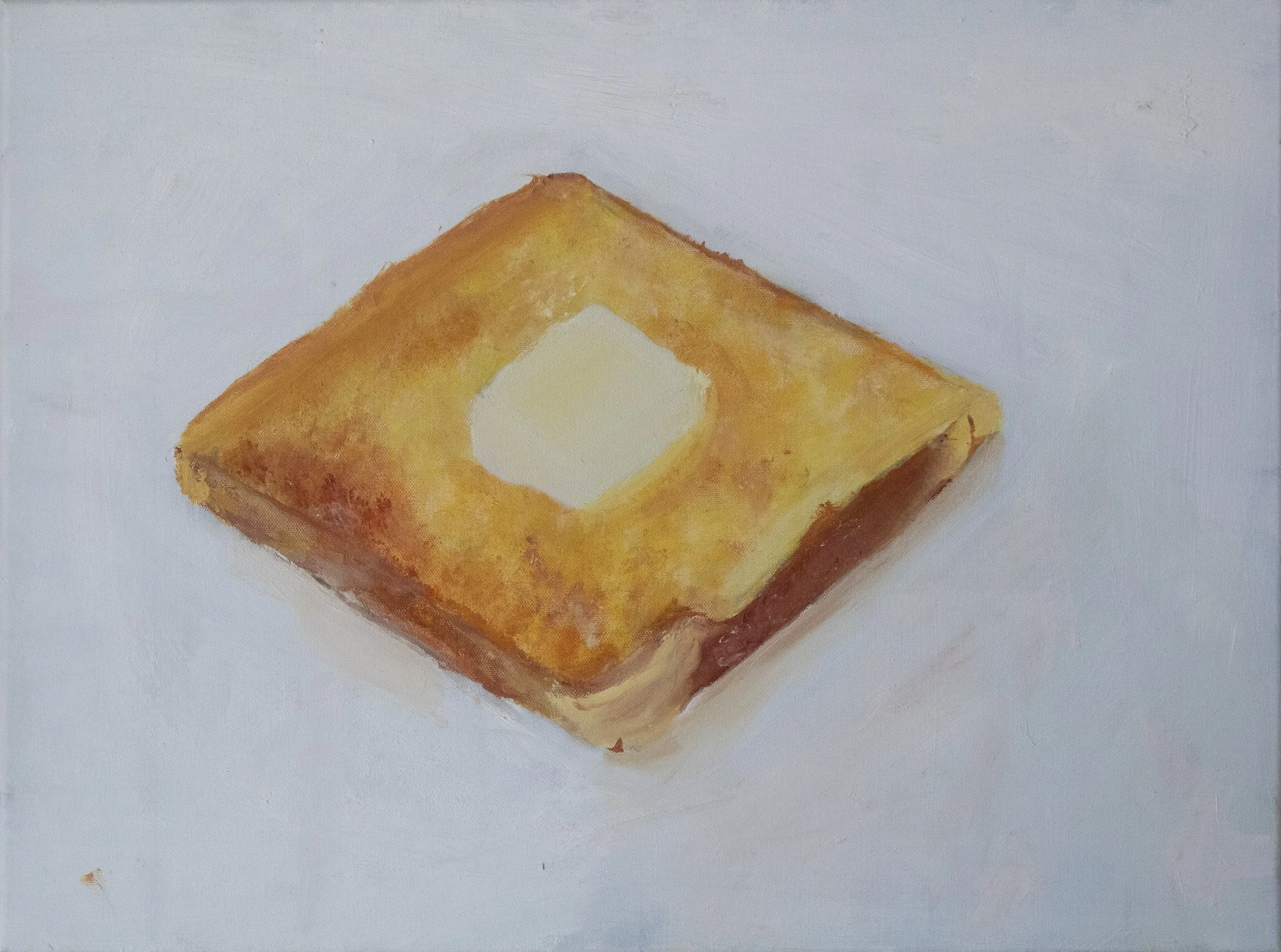 Got Toast?, Oil on Canvas, 18''x24'', 2025.