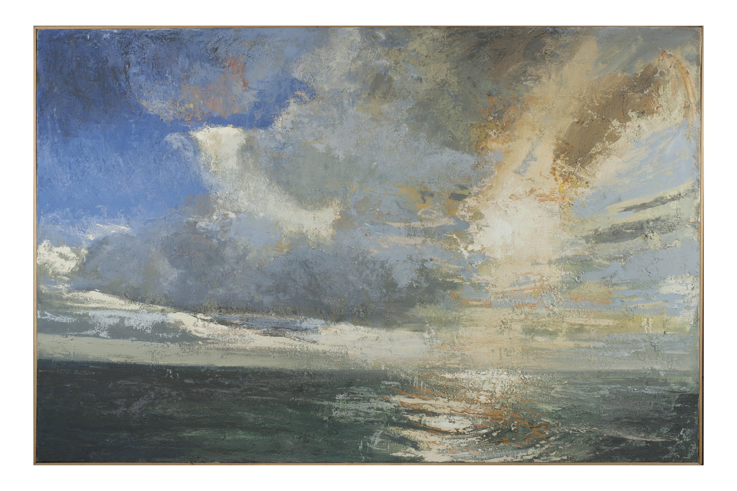 ELEMENTI 3, olio su tela