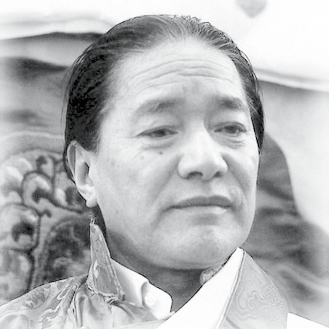 Dudjom Rinpoche Jigdral Yeshe Dorje.