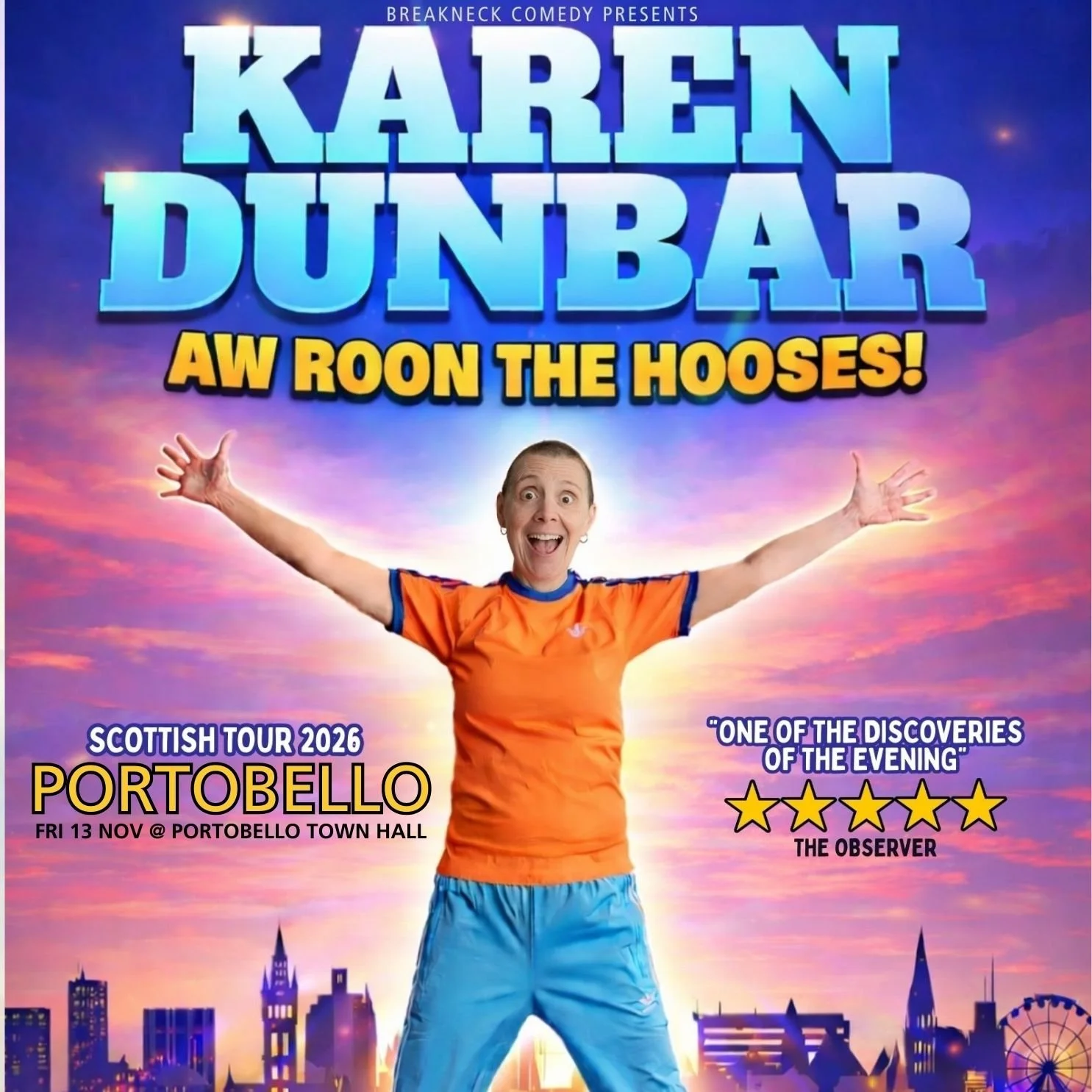 Breakneck Comedy presents: Karen Dunbar, Aw Roon The Hooses!