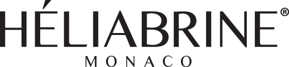 Logo de Héliabrine Monaco avec le nom en lettres noires.