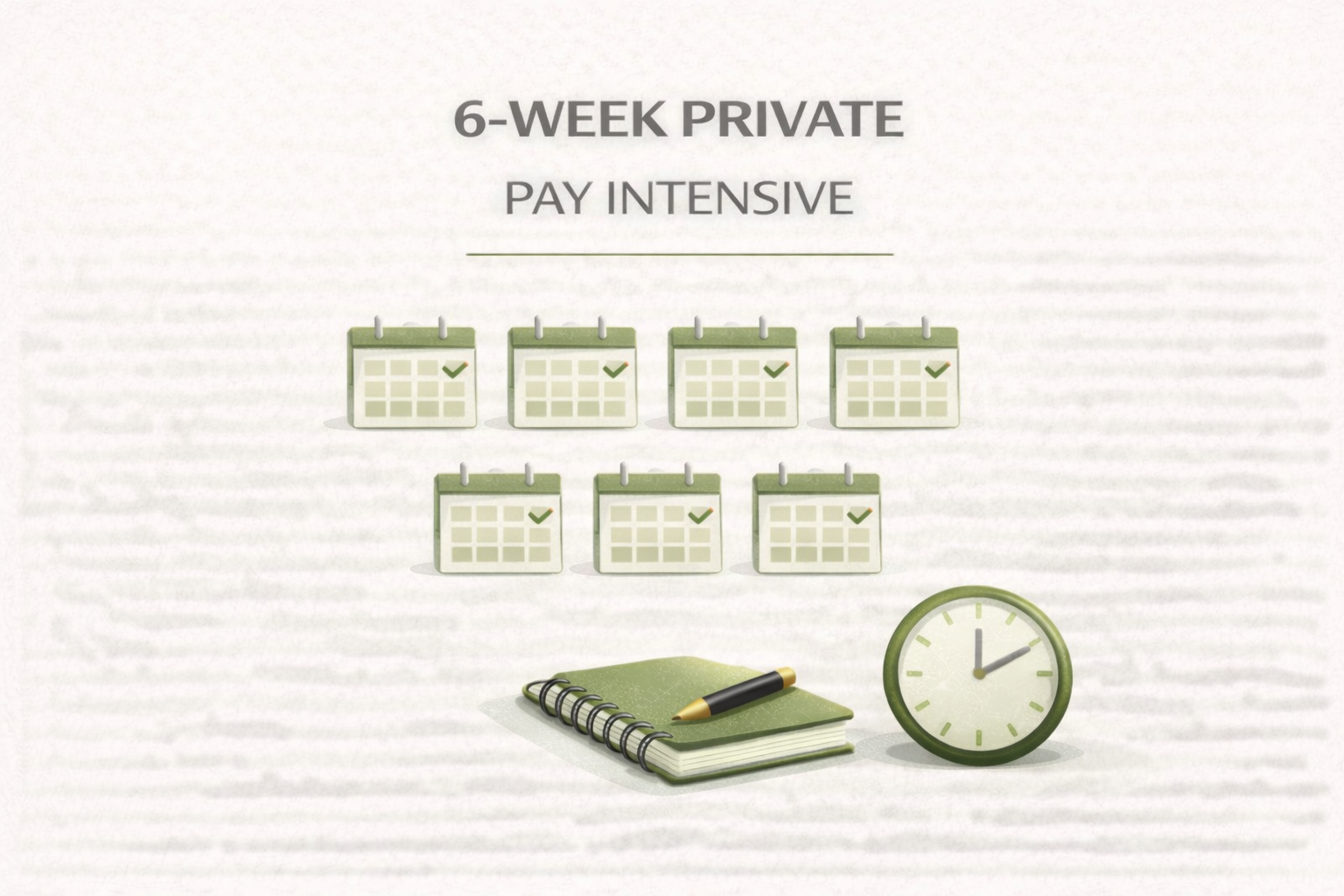 6-Week Private Pay Intensive
