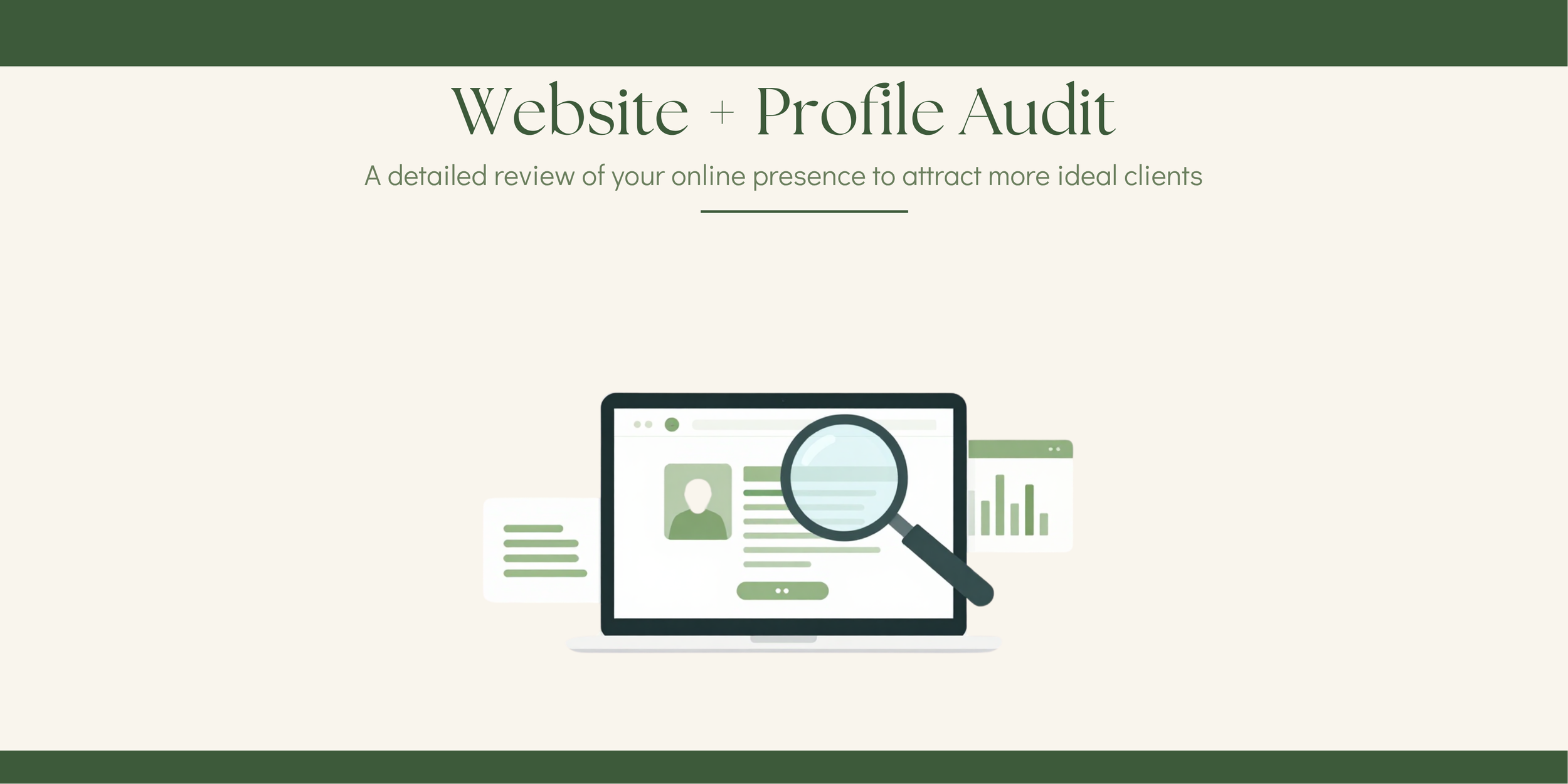Website + Profile Audit