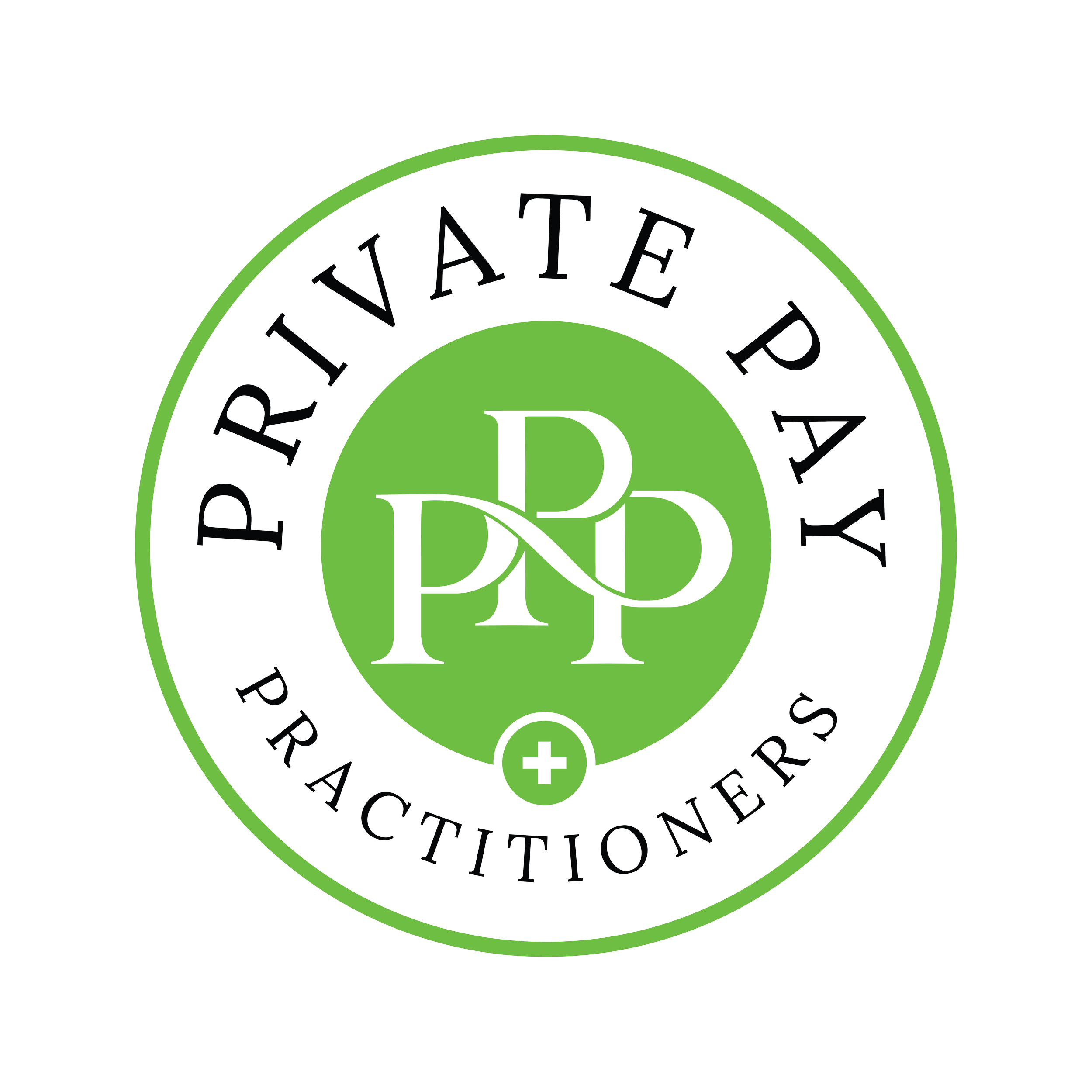 Close up of Private Pay Practitioners logo