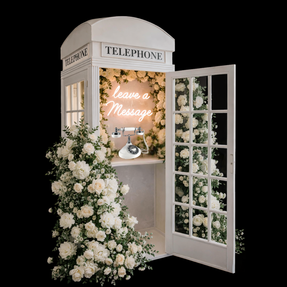 Unique Rentals to Elevate Your Wedding: The Audio Guest Book &amp; London Telephone Booth