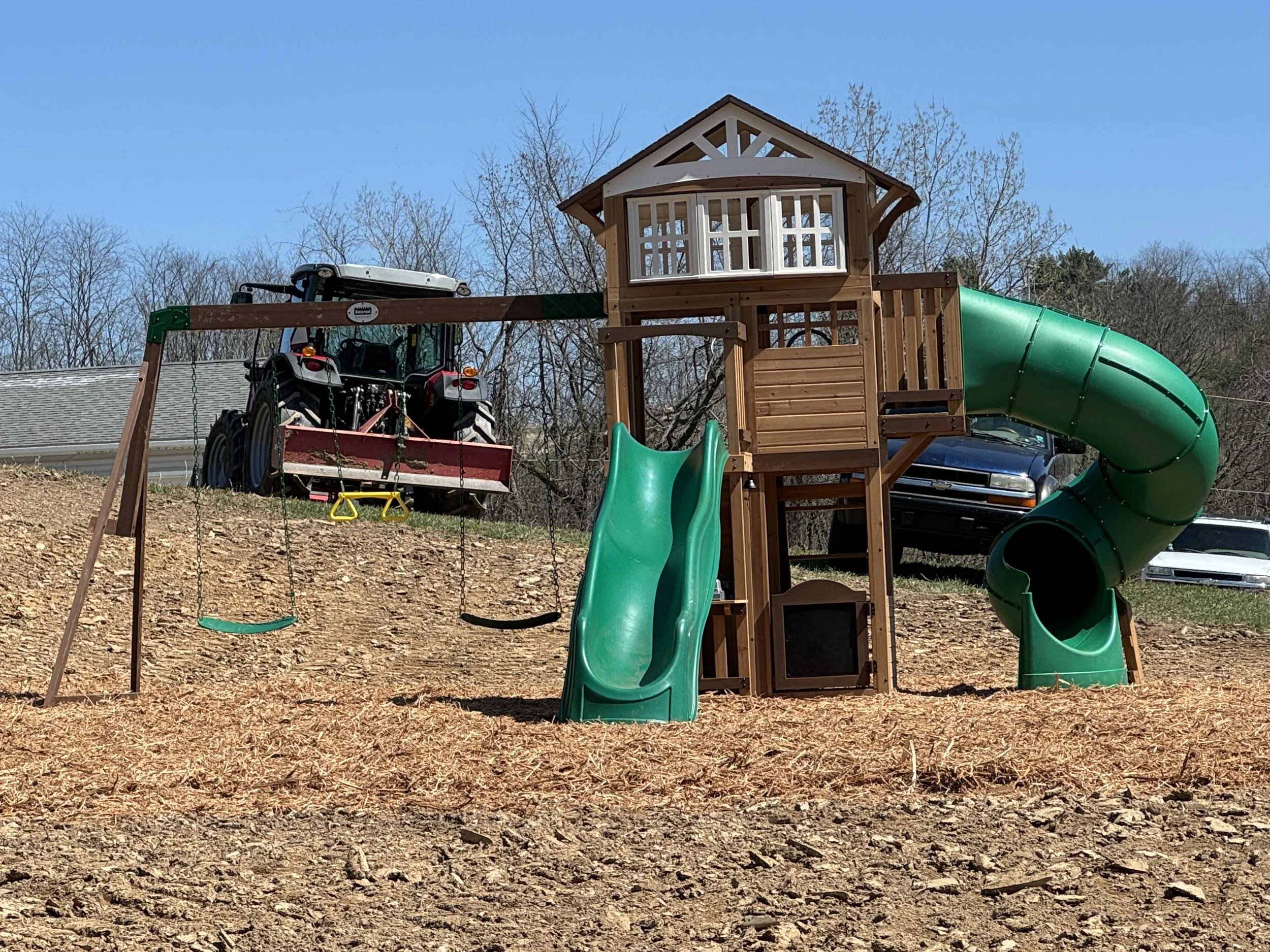 Swing Set Install