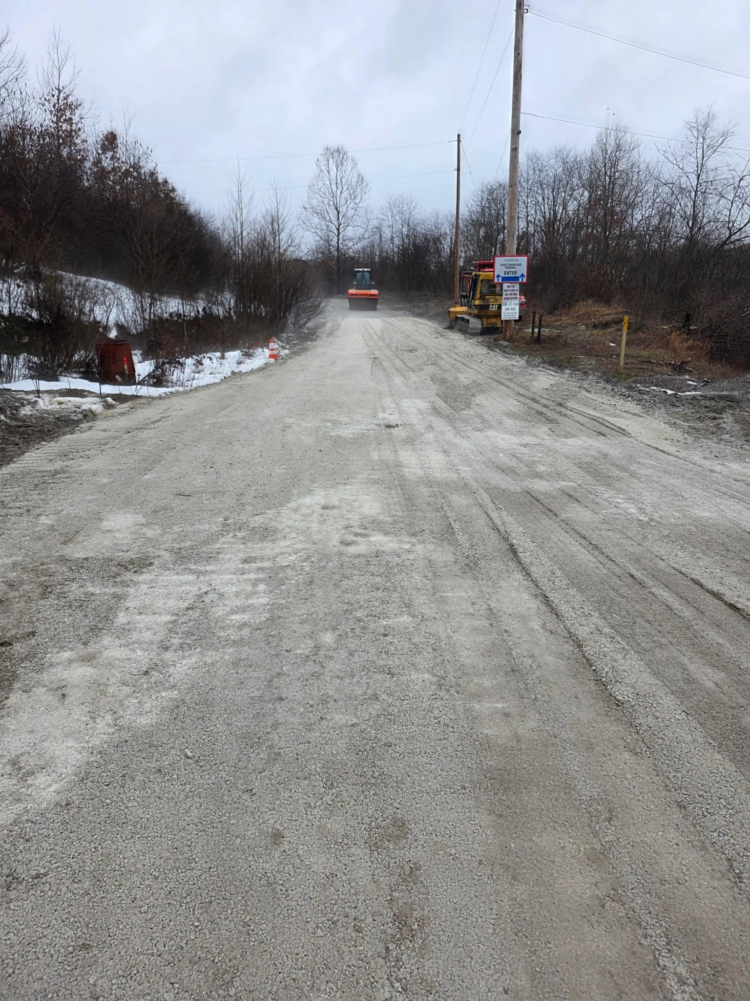 Industrial roadway repair and maintenance