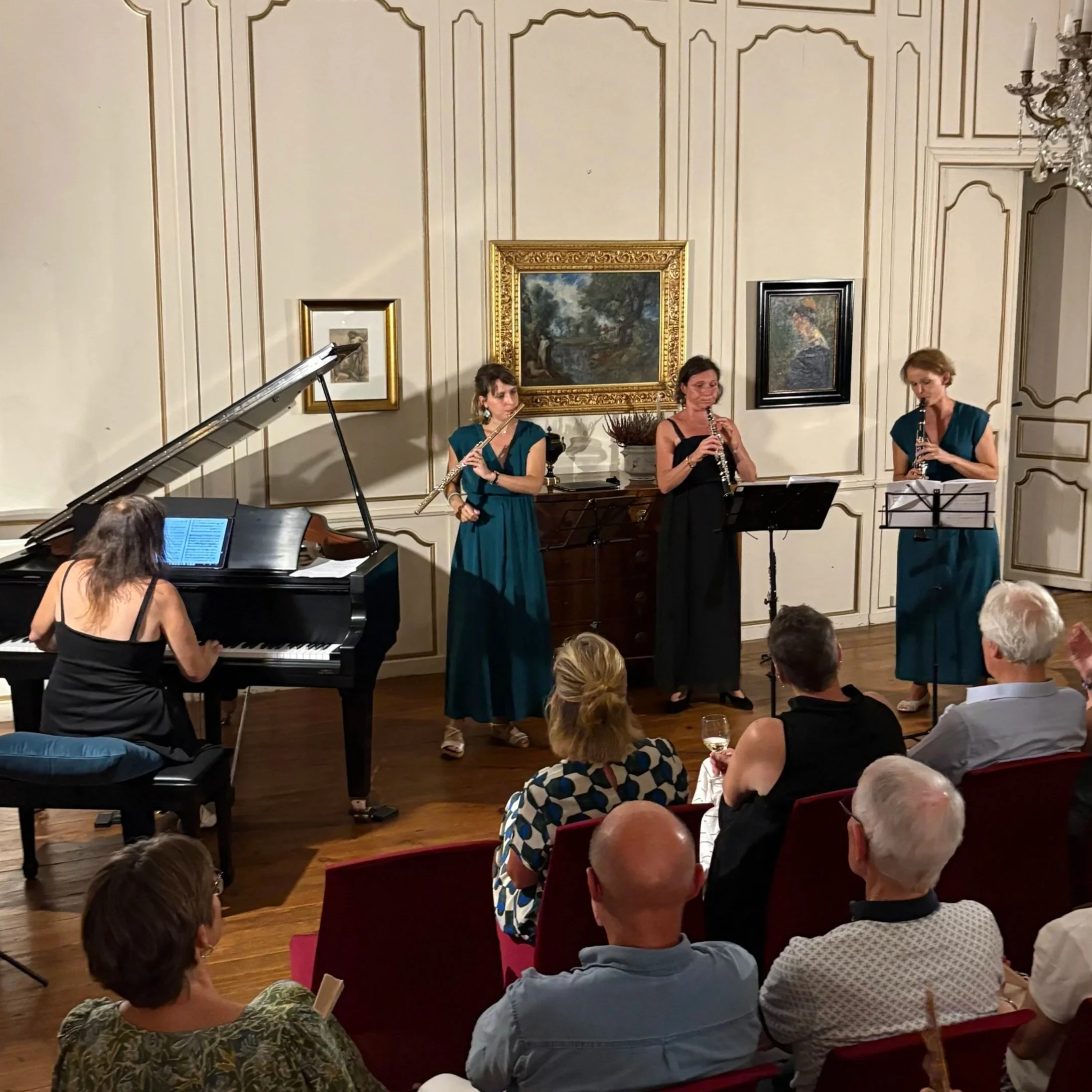 French Quatour Pasiphaé performed on August 27, 2026. Please click the photo to download the programme. 