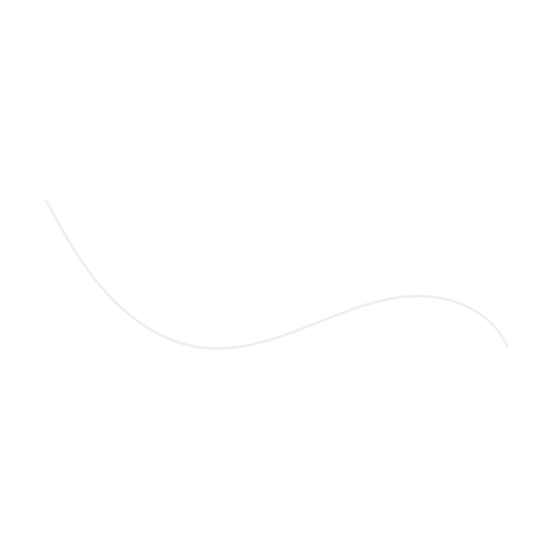 Black background with a white, curved, wave-like line.