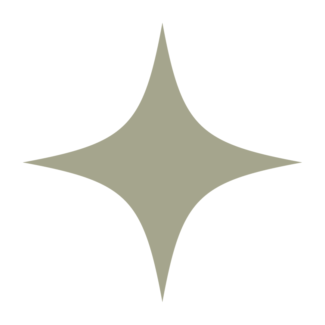 Gray and black star-shaped logo on a black background