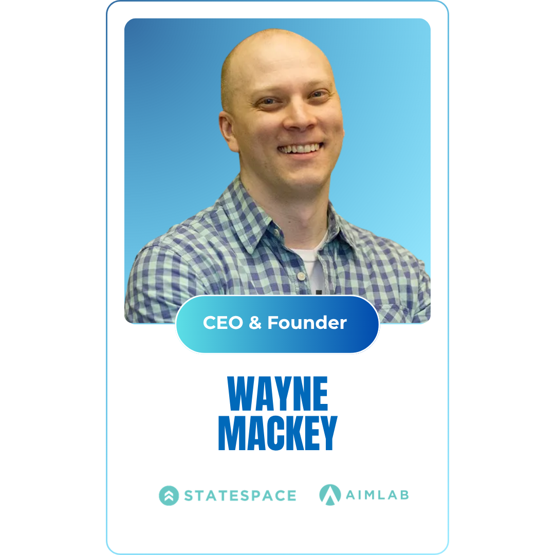A portrait shot of Wayne Mackey