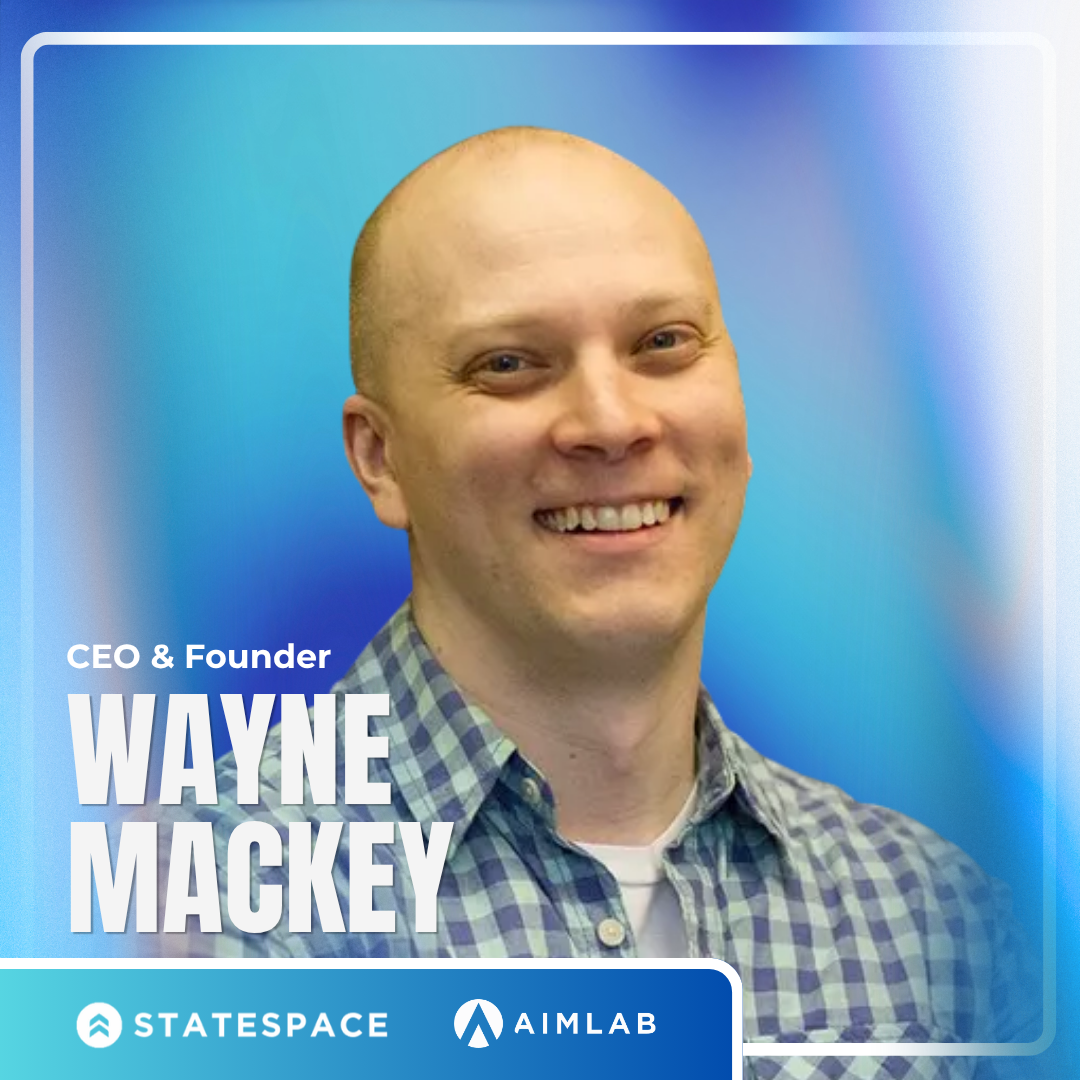 A portrait shot of Wayne Mackey