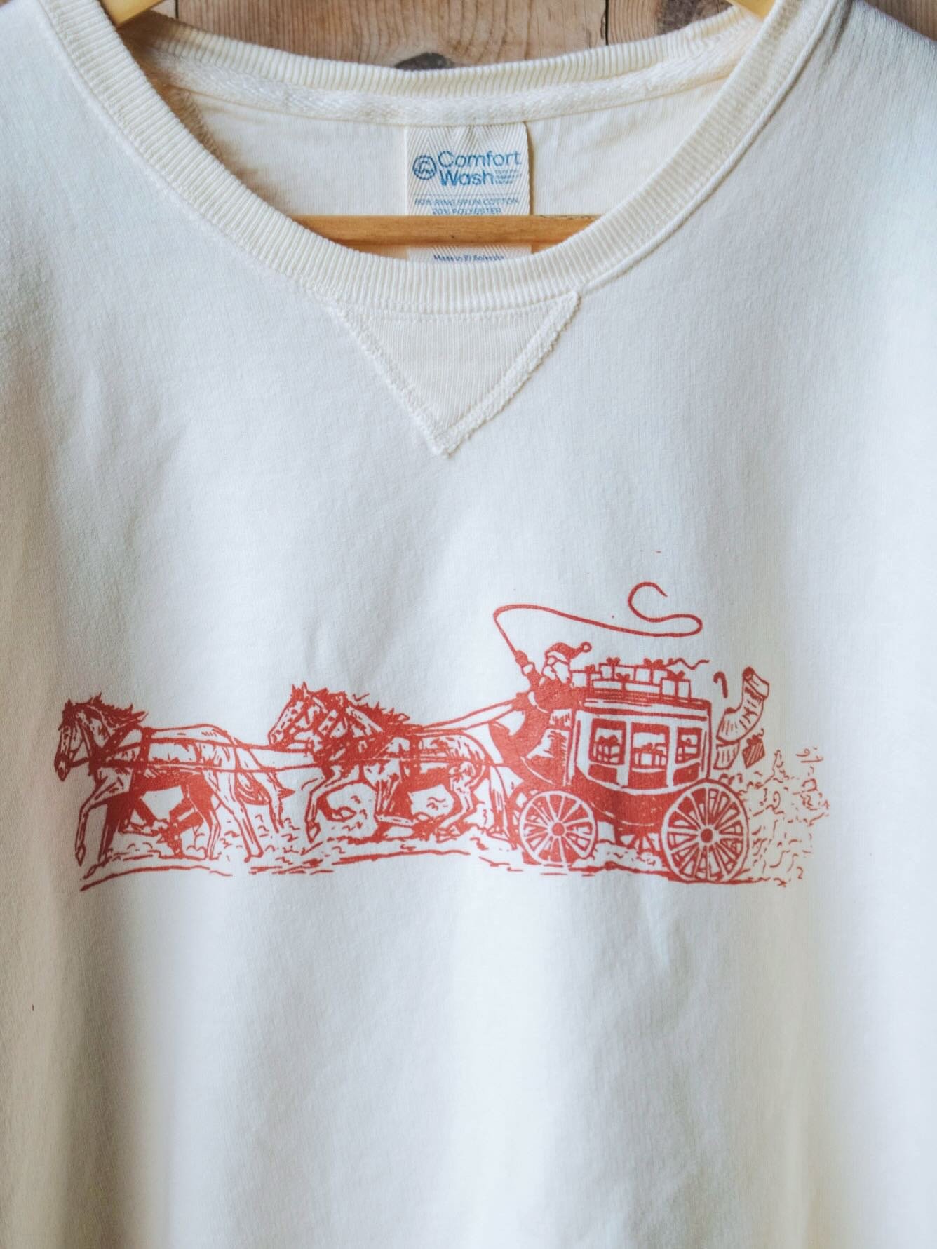 Two weeks left of the Christmas collection! The response to these designs has been overwhelming and I&rsquo;m so glad you all are loving them. Excited to start printing and shipping orders to their new homes❤️💚 
.
.
.
#westernstyle #cowboy #christma