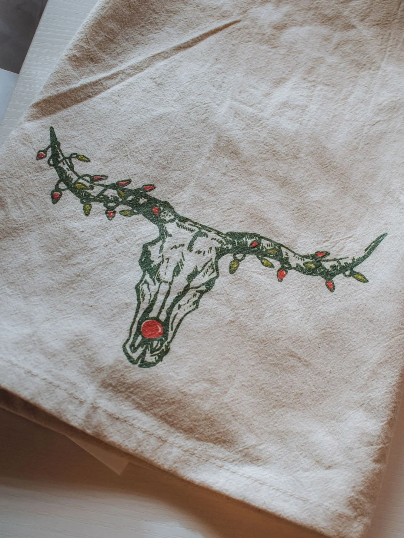 If you&rsquo;re hoping to shop small AND on a budget, I have a few Christmas tea towels left for preorder!Under $20 gift with original art you won&rsquo;t find anywhere else. Orders close December 6 🎅 
.
.
. #westernstyle #cowboy #rodeo