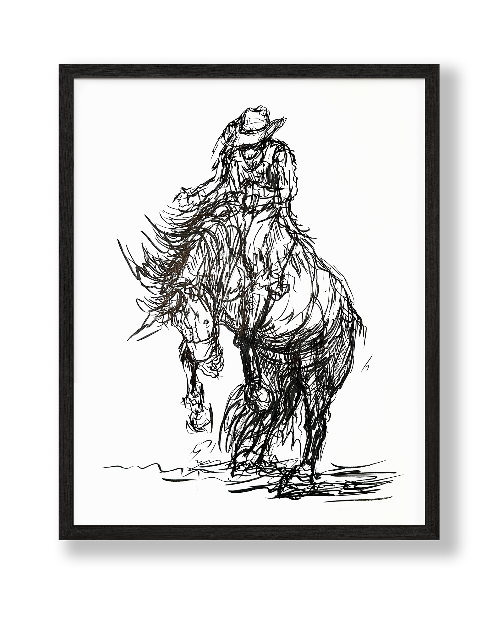 Rodeo Bronc- Limited Edition Print