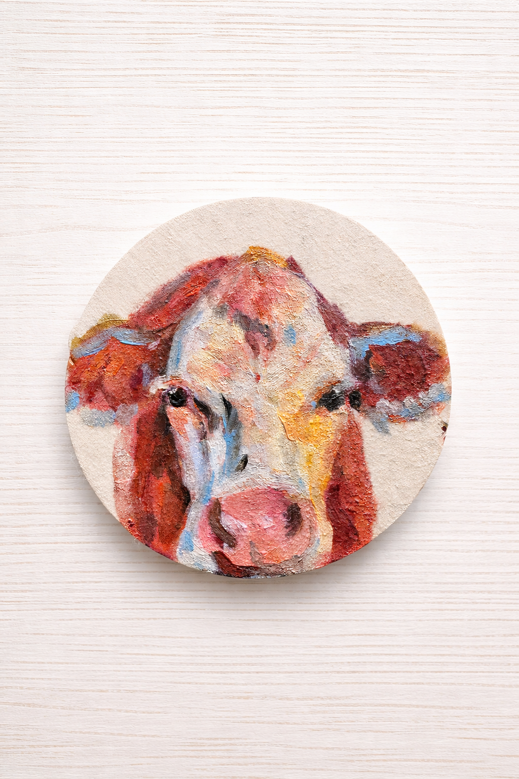 Cow Abandoned Painting - Original