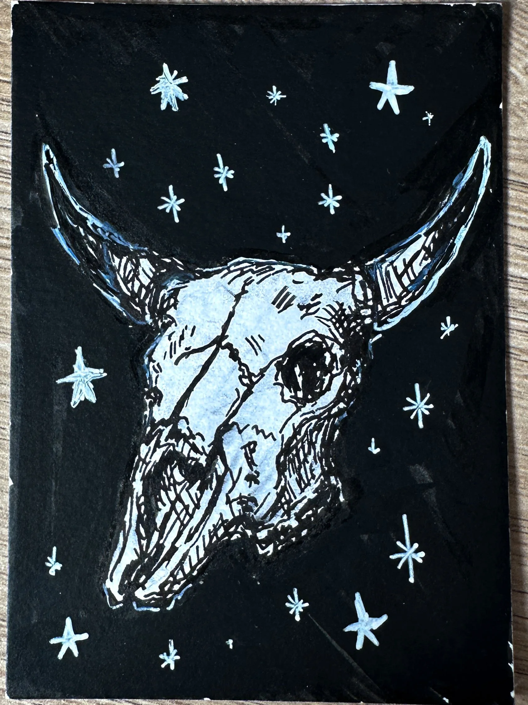 Skull & Stars - Mini Original