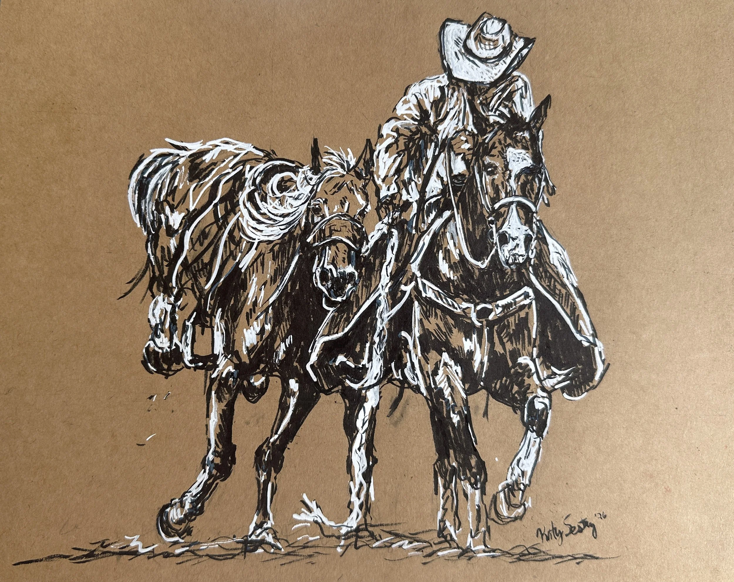 Caught- Limited Edition Print