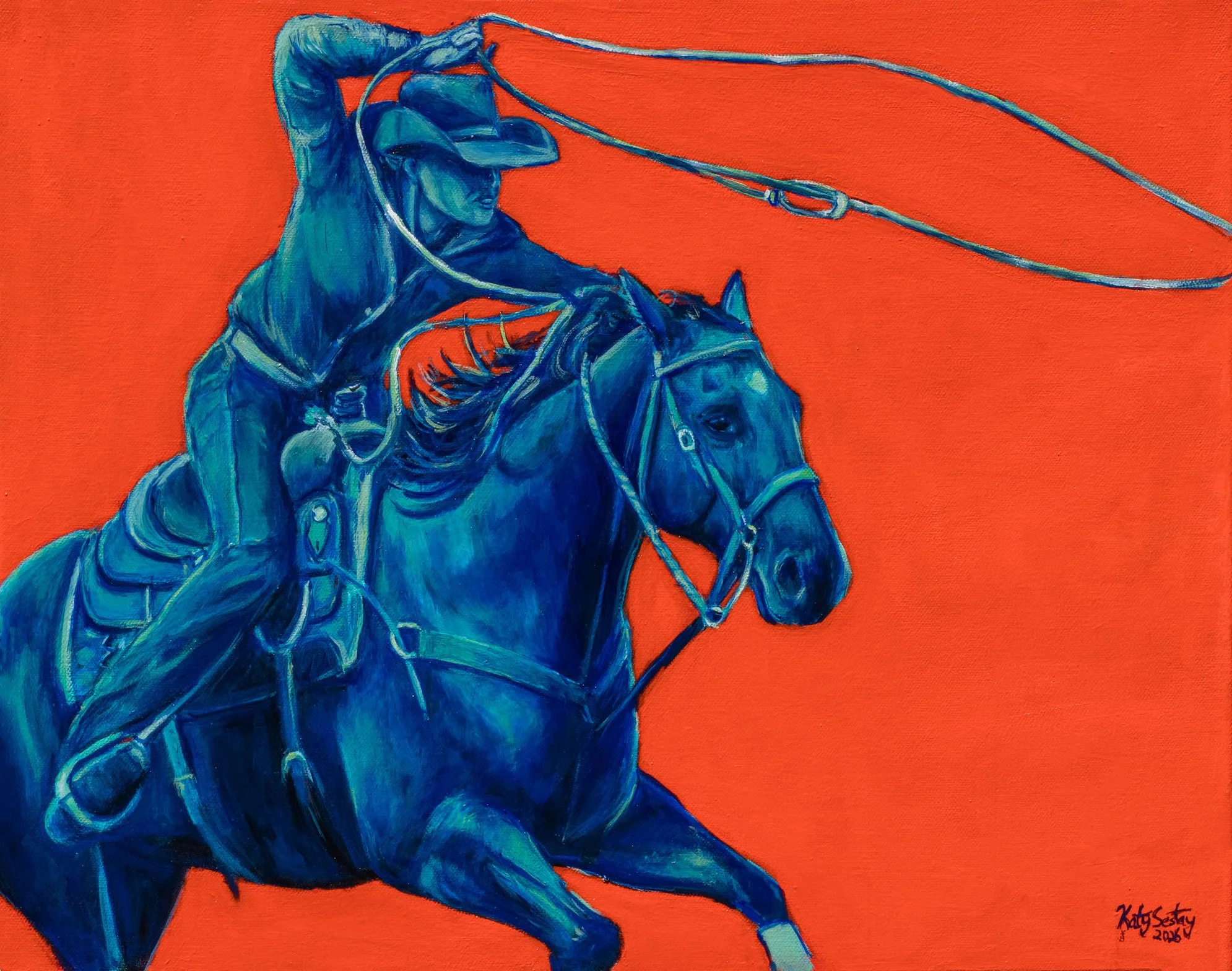 Rouge et Bleu- Original