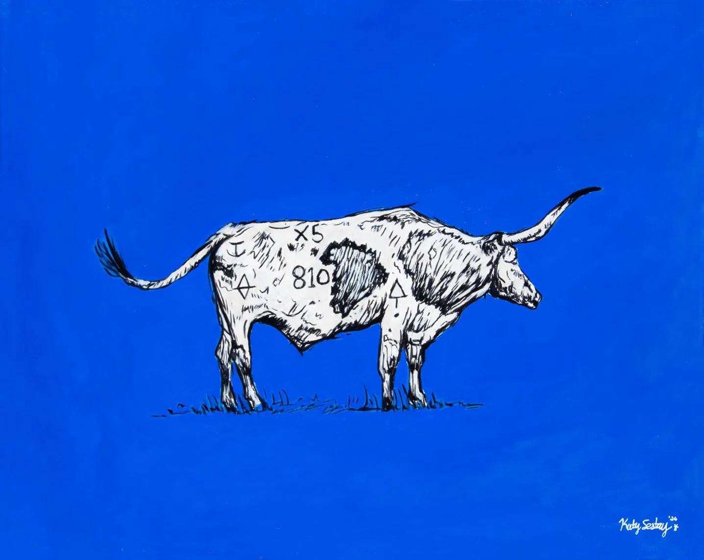 Fence Hopper- Limited Edition Print