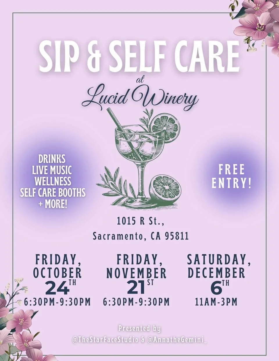 Sip & Self Care Event 