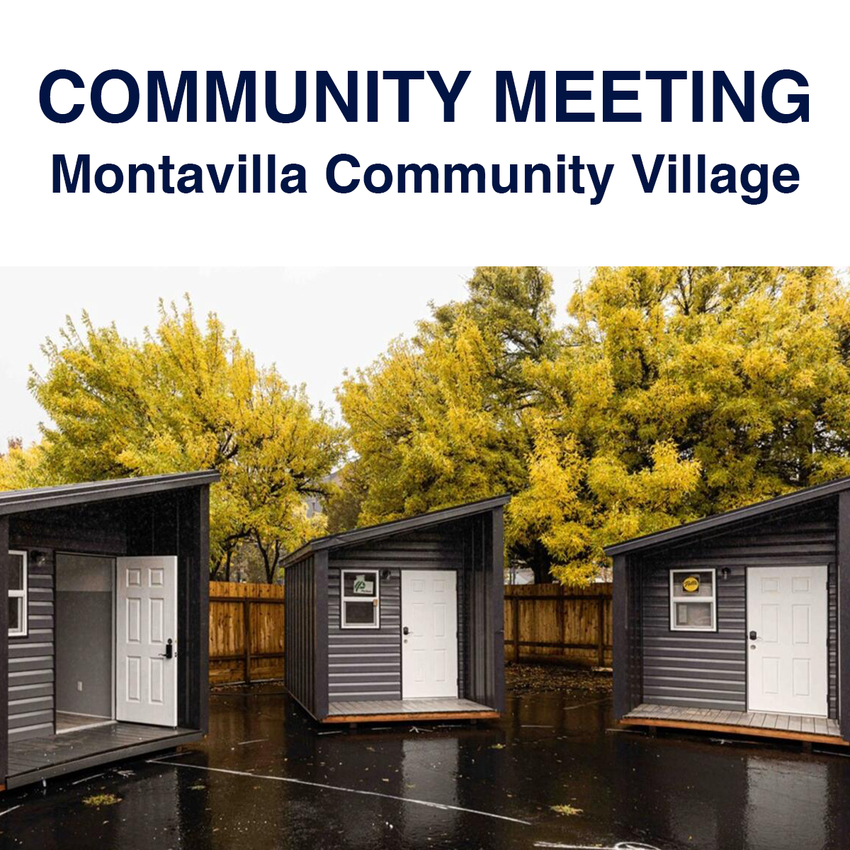 Montavilla Community Village Community Meeting