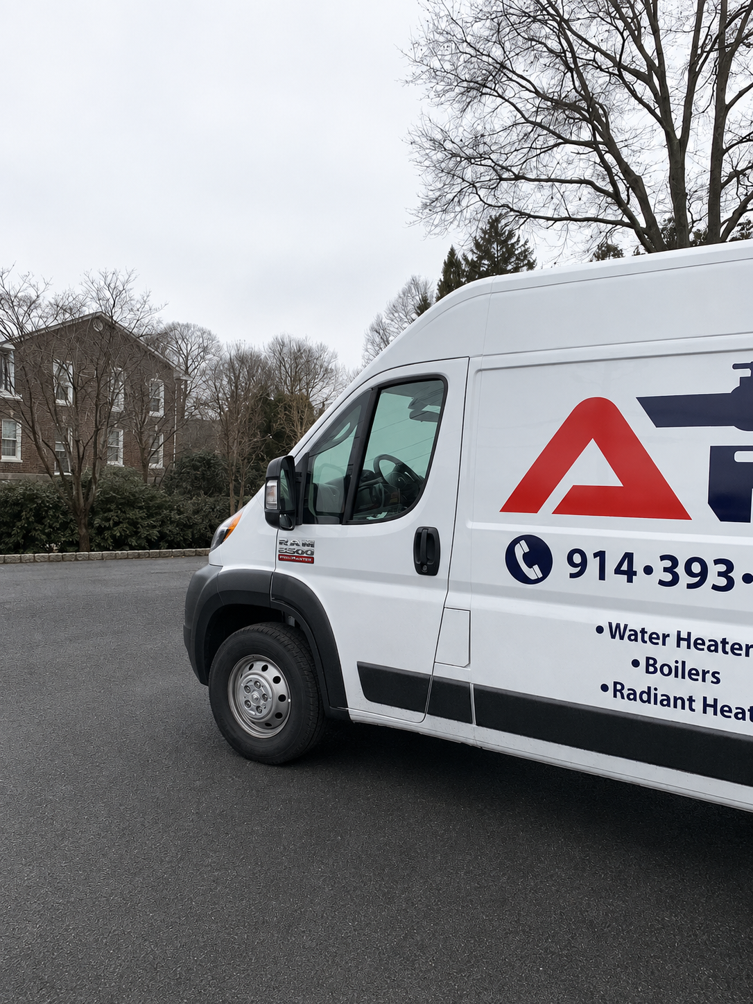 Aloi Plumbing Service Van