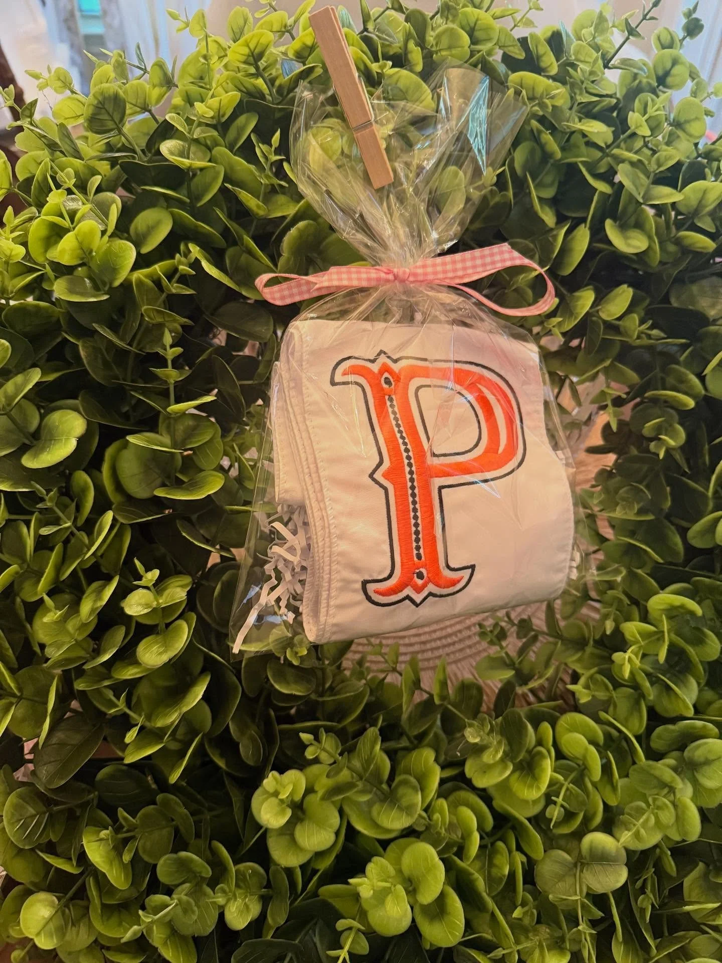 &amp; a dump of some fun embroidery projects I have done!! Cocktail napkins &amp; wreath sashes😇😇😇 just got some more designs to try!! order form in bio!!