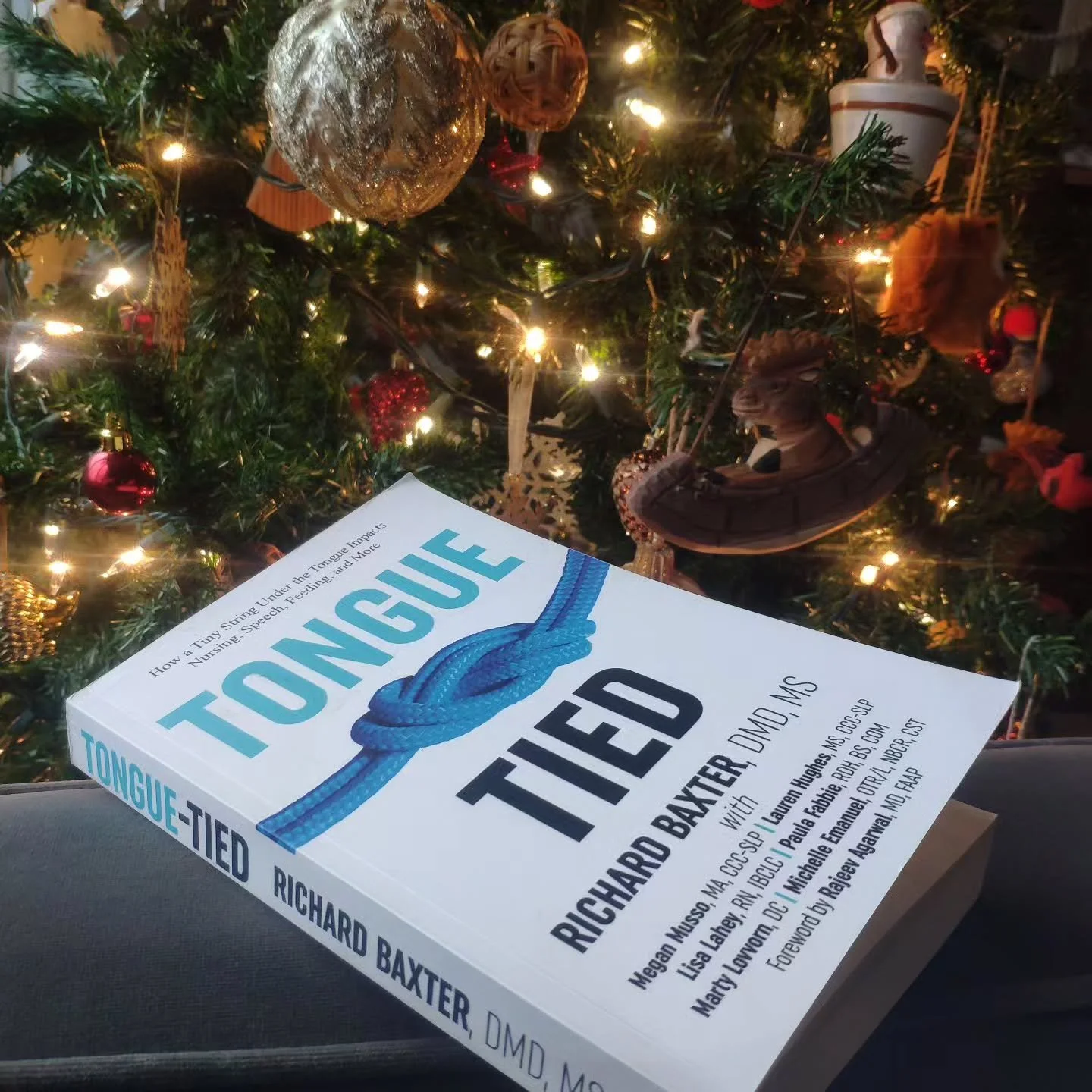 If you know me I have about a dozen books going at once. This one however, is on loan so I'm taking extra time to make sure I get through it by Christmas Eve 🎄

My pediatric journey started at an information event at @co2llab.care when Dr. Pada pres