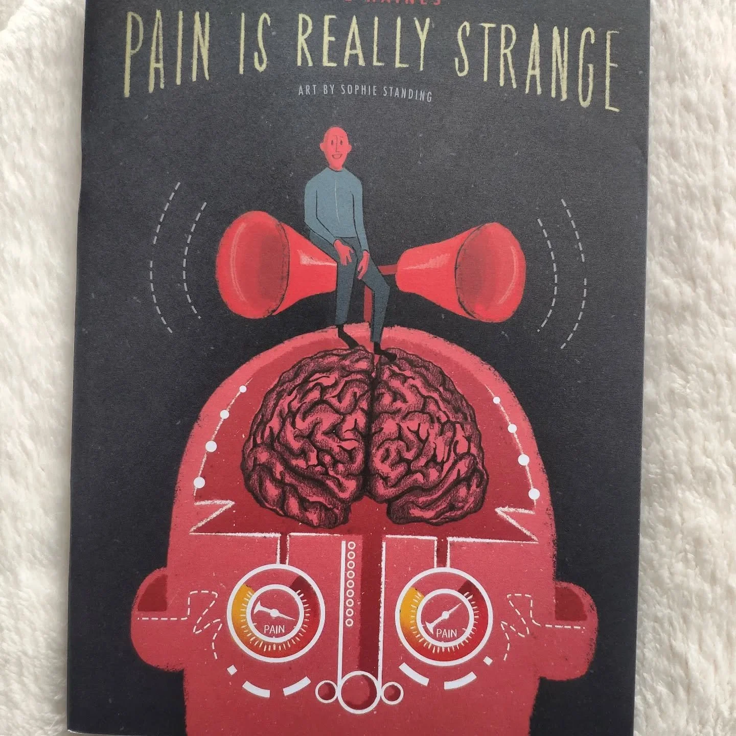 Pain is really strange.

Pain is also complex.

Pain is a protective feeling triggered by a perceived danger and can also be an alarm system that has gone wrong. 

The good news is that we can learn to explore intense sensations with curiosity rather