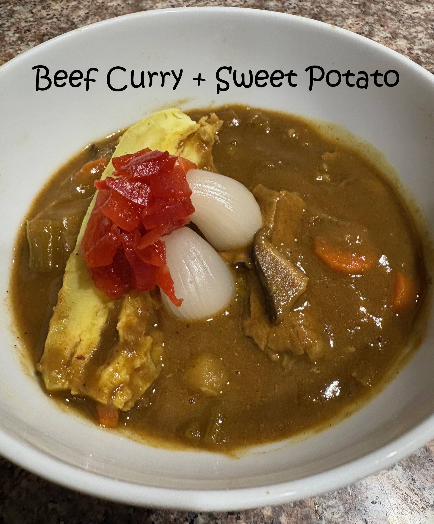 Beef Curry Sweet Potato