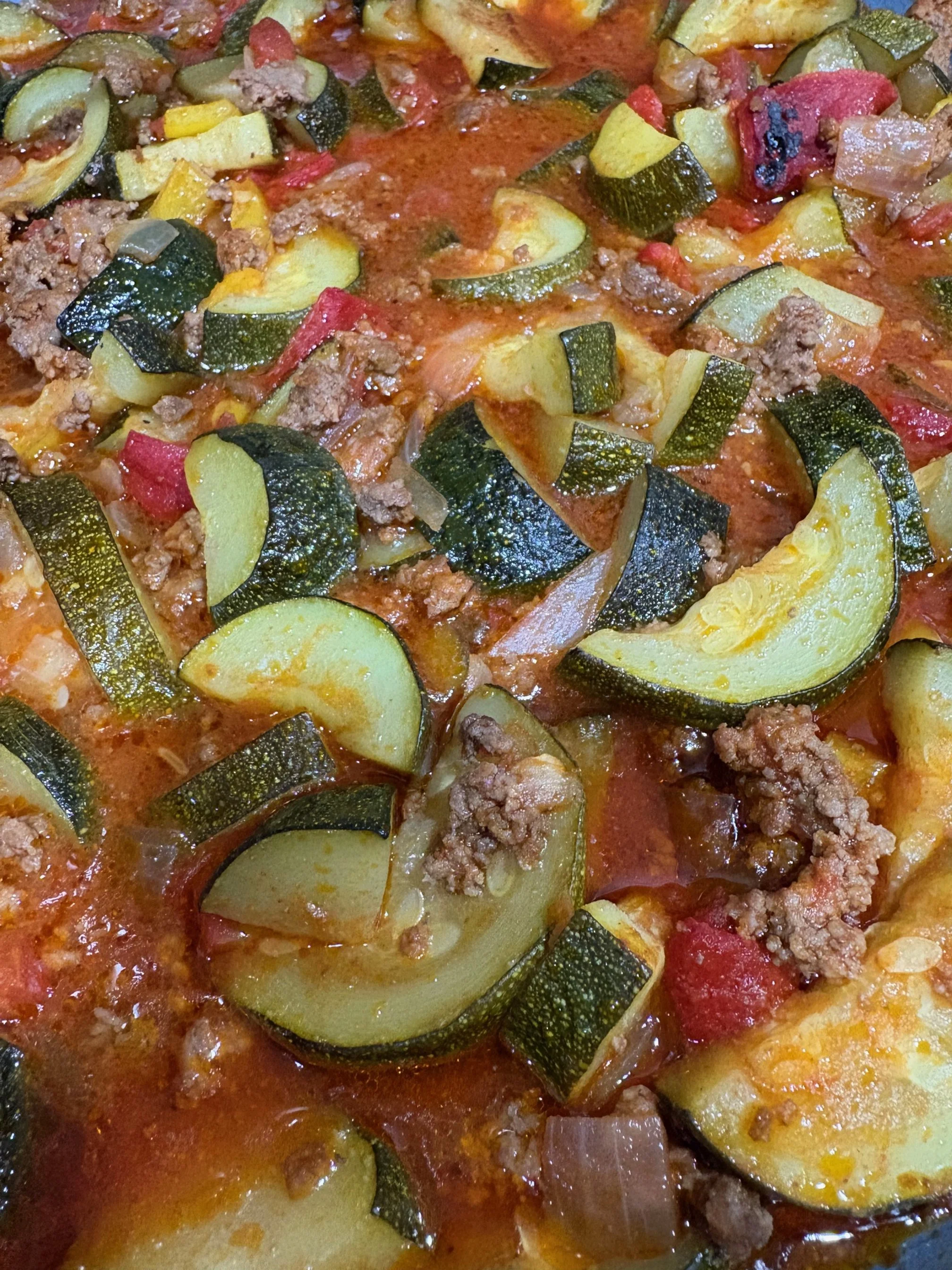 Vegetarian Zucchini Okazu | 2 Servings