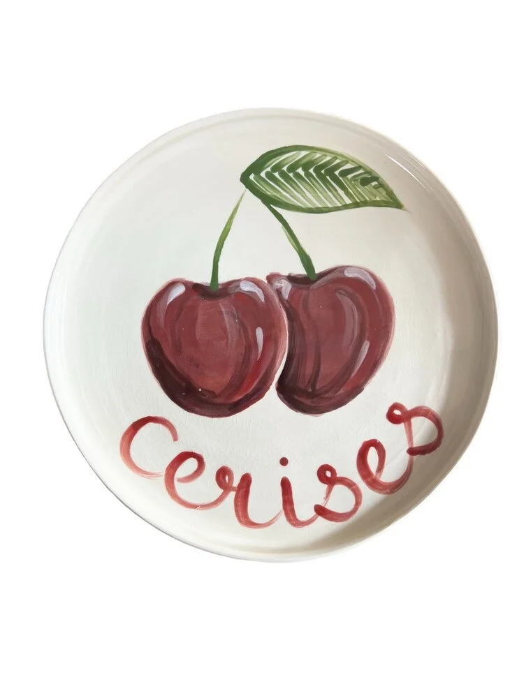Cerises Plate