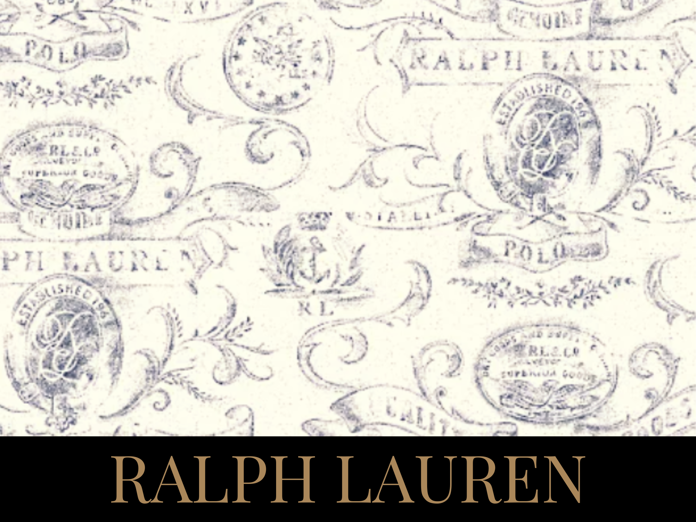 Ralph Lauren textiles and wallpaper are available to order at The Home Studio Collective.