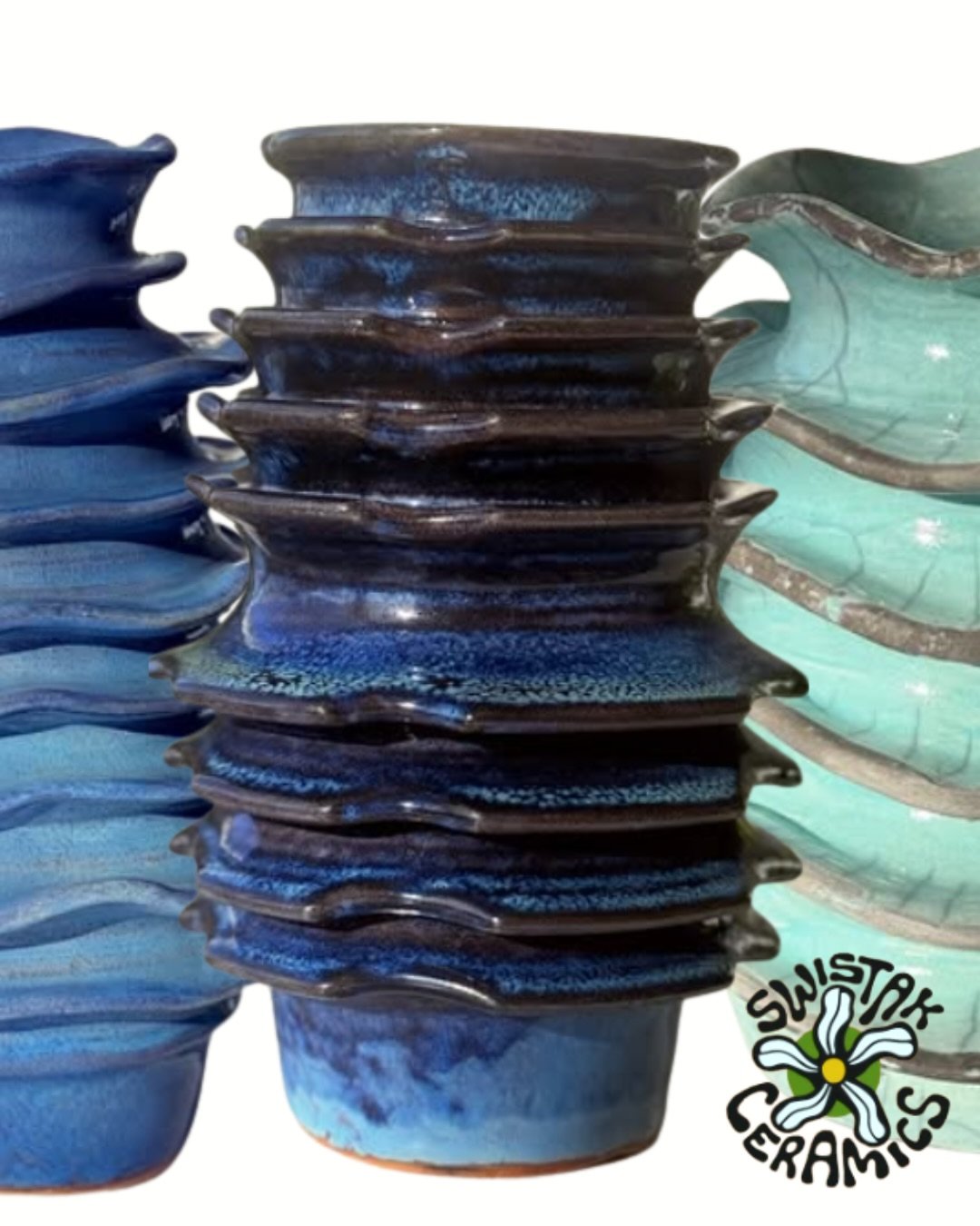 One of a kind art pieces have arrived to the showroom by artist @swistakceramics !!! Make sure to stop in and see the beautiful work!