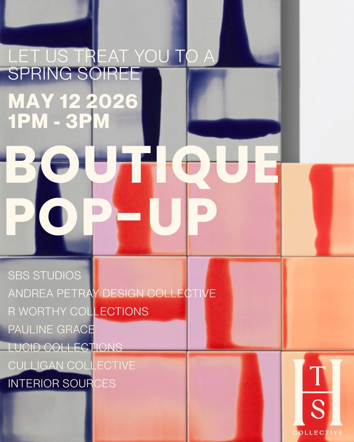 Boutique Pop-Up! May 12, 1-3pm!

Mark your calendars to pop into the studio for a spring soir&eacute;e of boutique vendor lines. We&rsquo;re excited for you to experience the unique offerings and chat one-on-one with the reps. See you all there!