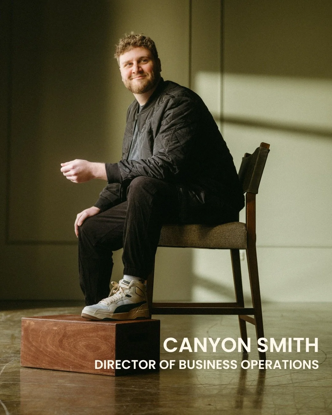Meet our team! Next up, Canyon Smith!
Our Director of Business Operations 

Canyon&rsquo;s favorites: 

Dinner: Steak
Hobbies: Golf and basketball
Movie: Memento
Show: Twin Peaks
Pastime: Boating up north