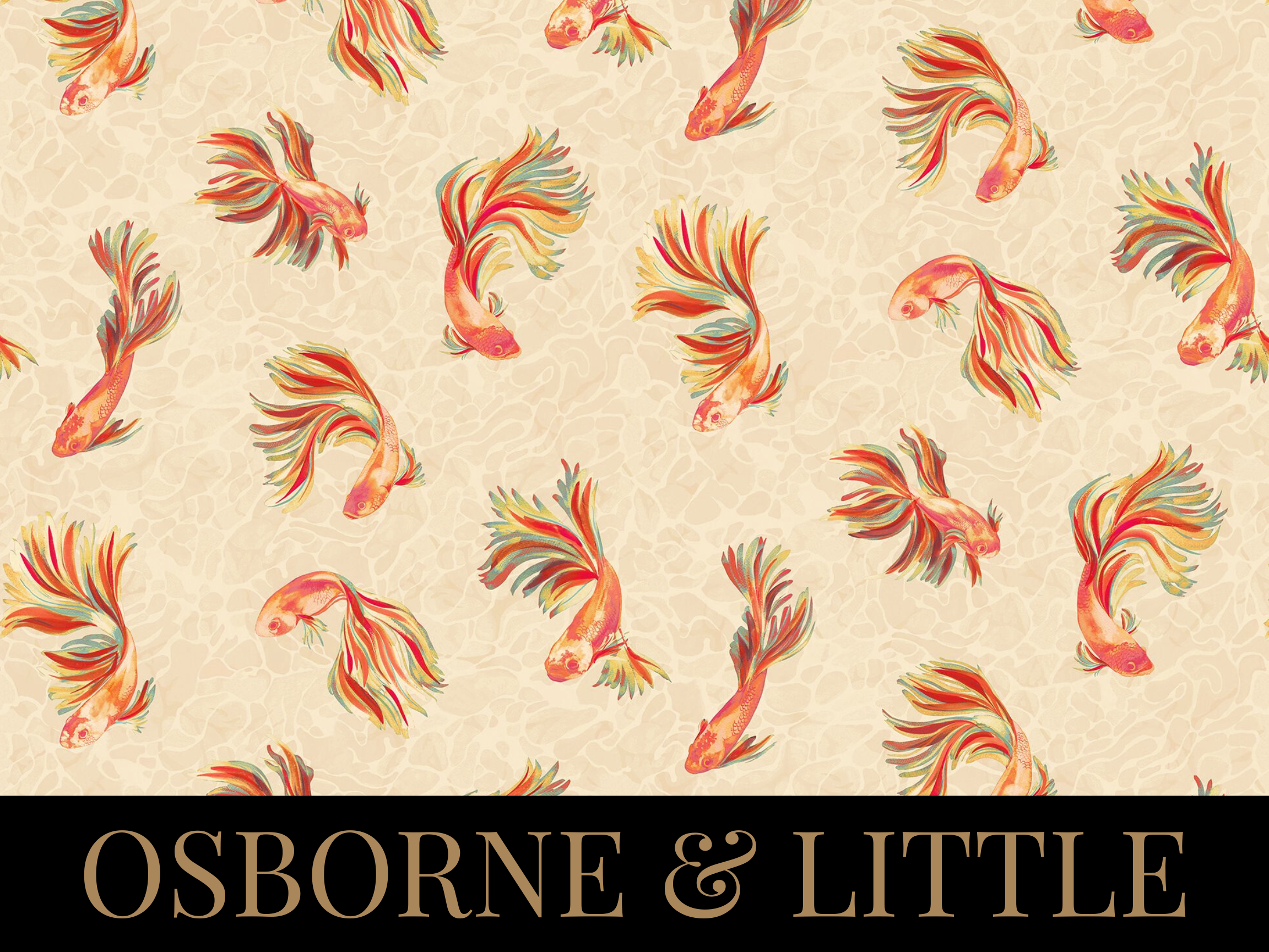 Osborne & Little textiles are available to order at The Home Studio Collective.