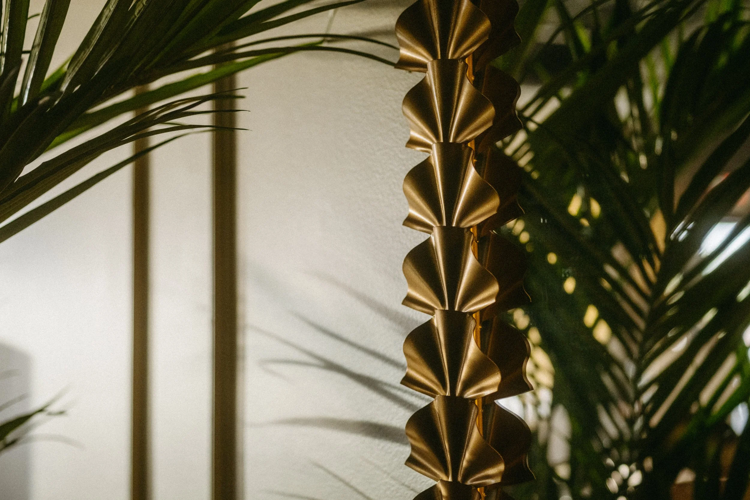 A modern living room vignette at The Home Studio Collective showroom.