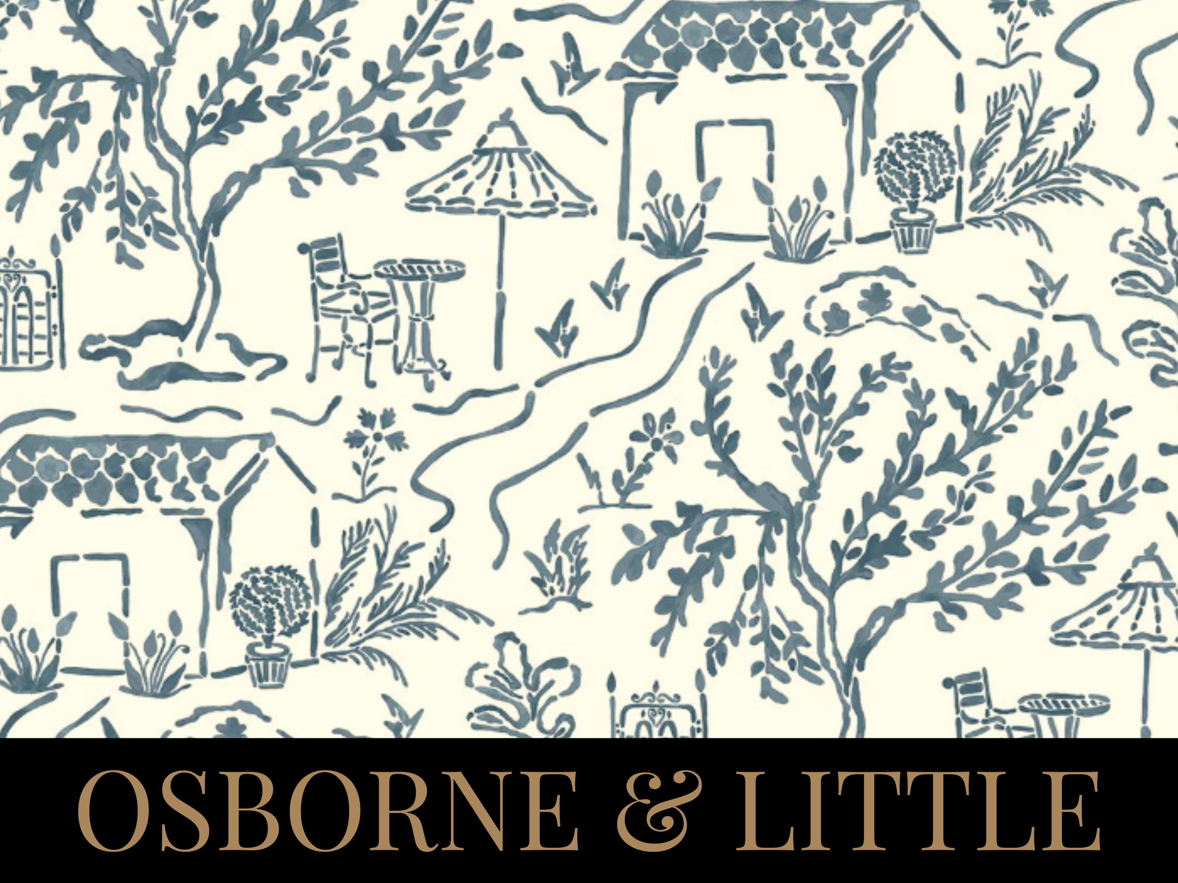 Osborne & Little textiles and wallpaper are available to order at The Home Studio Collective.